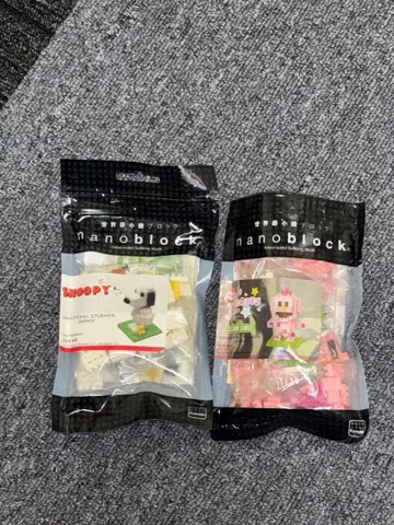 나노블럭 스누피 세트 2개
