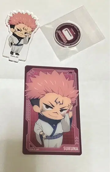 주술회전 료멘스쿠나 점프 페스타 점페스 아크릴 스탠드 카드