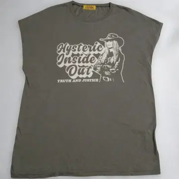 HYSTERIC Hysteric Inside Out 셔츠 프리 사이즈