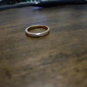 스와로브스키 골드 스톤 반지