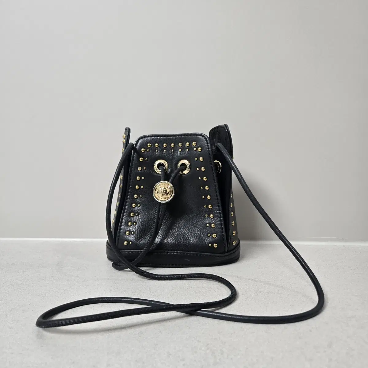 Matin Kim Studded Mini Quilting Bucket Bag on Bunjang Global Site