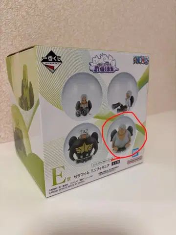 제일복권 원피스 그려나갈 미래 E상 세라핌 미니피규어 징베