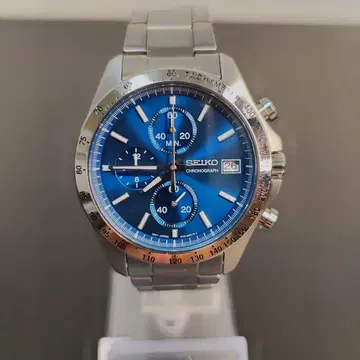 SEIKO 스피릿 크로노그래프 다이얼 블루 [ 새상품급 ]