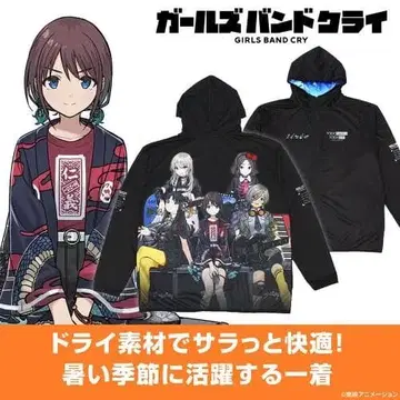 걸즈밴드클라이 토게나시 토게아리 풀 그래픽 드라이 후드티 XL