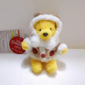 디즈니 크리스마스 2025 곰돌이 푸 인형 배지