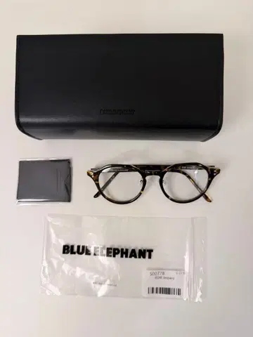 BLUE ELEPHANT EDIE leopard 안경