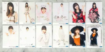 전 모닝구무스메. 사토 마사키 하로샵 컬렉션 리필 12장 세트