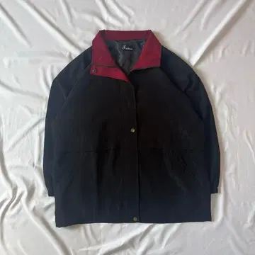 00s 빈티지 나일론 자켓 더비형 노르딕 시티 보이