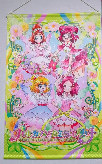 프리큐어 하루카 노조무 미라이노 하나 B2 태피스트리