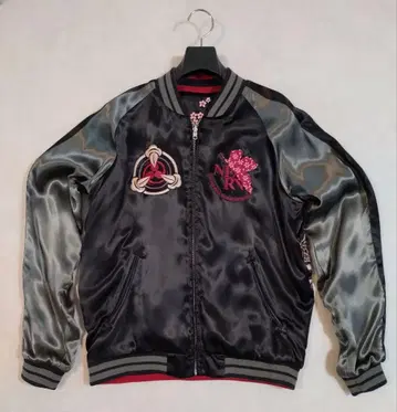 에반게리온 x 니시키 콜라보 초호기 x 2호기 리버서블 스카잔 L 사이즈