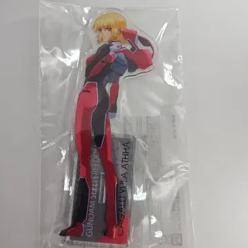 건담 SEED 카가리 유라 아스하 파이롯트 수트 빅 아크릴 스탠드