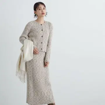 N. MIX 니트 셋업 스커트만