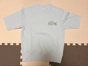 라코스테 오버 사이즈 락 엠블럼 맨투맨 티셔츠