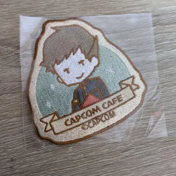 대역전재판 나루호도 류노스케 캡콤 카페 와펜풍 스티커 씰 역전재판