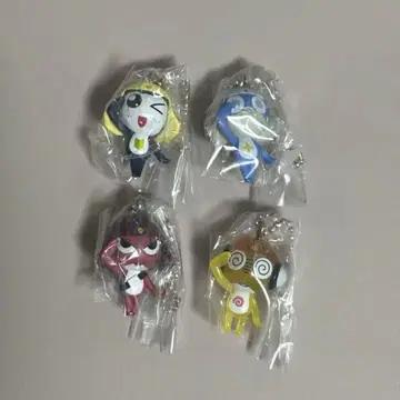개구리 중사 케로로 키링 4세트