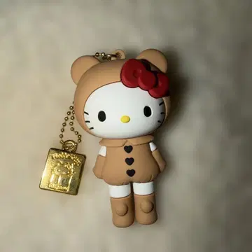 헬로키티전 50주년 시크릿 마스코트 참 A 곰 수트