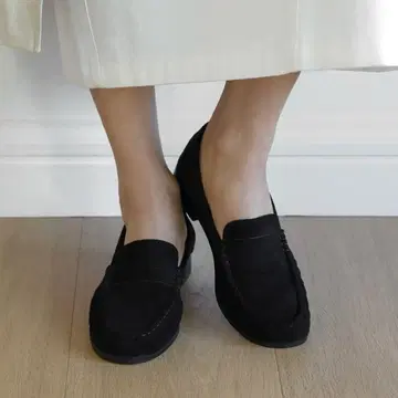 SAPPUN 스웨이드 페니 로퍼