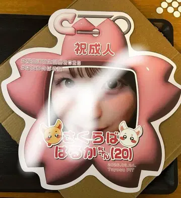 사쿠라바 하루카 파루탄 생일 2026 부채 명찰