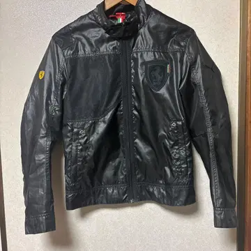 Ferrari 페라리 PUMA 푸마 나일론 자켓 블랙