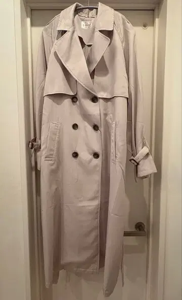 OLIVE des OLIVE 연보라 트렌치코트