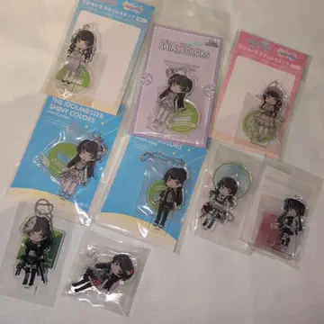 아이돌 마스터 샤이니 컬러즈 샤니마스 마유유코치비캐릭터 아크릴 스탠드