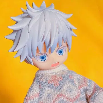 넨도로이드용 오리지널 페이스 파츠 푸른 눈 분노 얼굴