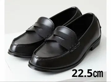 새상품 오리엔탈 트래픽 합성 피혁 로퍼 블랙 22.5cm