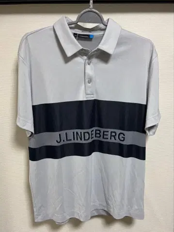 J.LINDEBERG 슬림핏 골프 셔츠 L