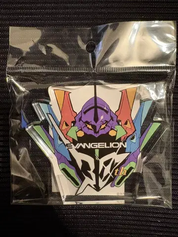 에반게리온 30주년 엠블럼 로고 아크릴 블록 EVA STORE