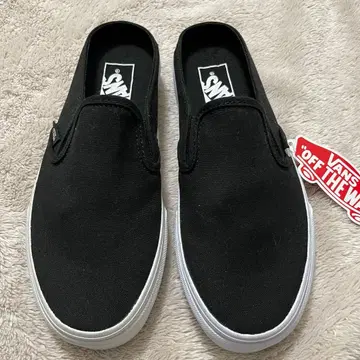 택 포함 새상품 VANS 클래식 슬립온 뮬 23.0