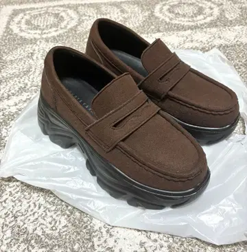 LOWRYS FARM 로퍼/브라운/스웨이드/23cm~23.5cm