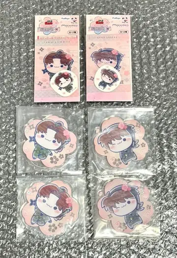 닌타마 란타로 벚꽃 모찌피코 복권 야마다 리키치 도이 한스케 6종 세트