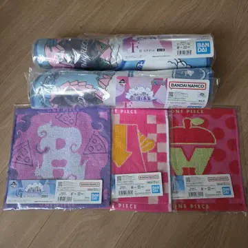 원피스 제일복권 그리는 미래 F상 러그 매트 2개 타월 G상