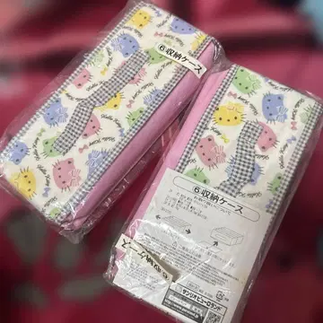새상품 키티 수납 레트로 헤이세이 레트로 2세트