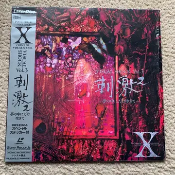 X VISUAL SHOCK Vol.3 자극 (레이저 디스크)