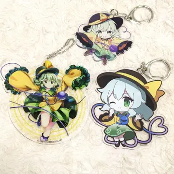 동방 Project 코메이지 코이시 아크릴 키링 세트