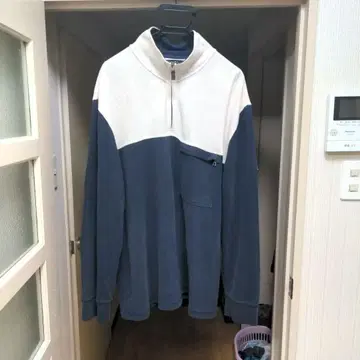 'NAUTICA' L/S half zipped sweat