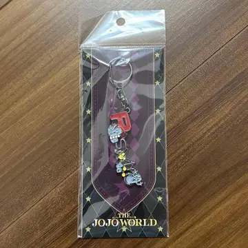 JOJO WORLD 죠죠월드 모티브 키링 리조또