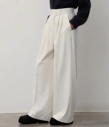 [ 미사용 새상품 ] 노그루 헤비 웨이트 와이드 투 턱 슬랙스