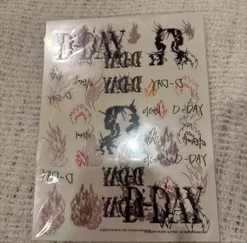 SUGA Agust D D-DAY 스티커 세트