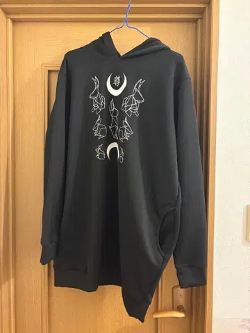 오버 사이즈 토끼 귀 후드티 지뢰 서브컬쳐 양산