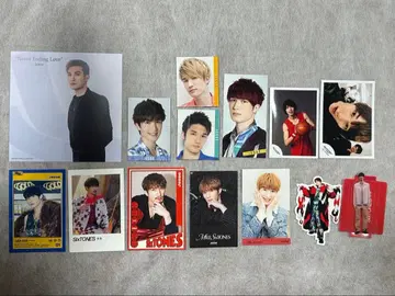 SixTONES 제시 트레이딩 카드 디타카 세트