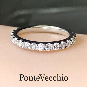 폰테베키오 플라티나 다이아몬드 0.53ct 이터니티 반지