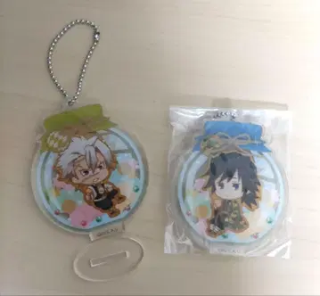 토미오카 기유 시나즈가와 사네미 아크릴 스탠드 키링