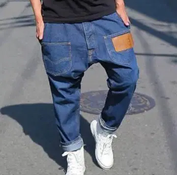 Lee 메르시보쿠 콜라보 사루엘 팬츠 앞뒤 반전