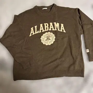 JaVa ALABAMA 니트 트레이너 브라운