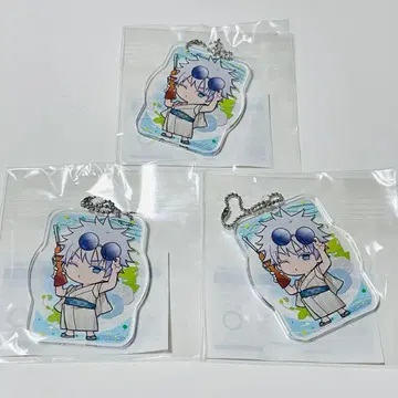 주술회전 마루쿠지 YUKATA 아크릴 키링 고죠