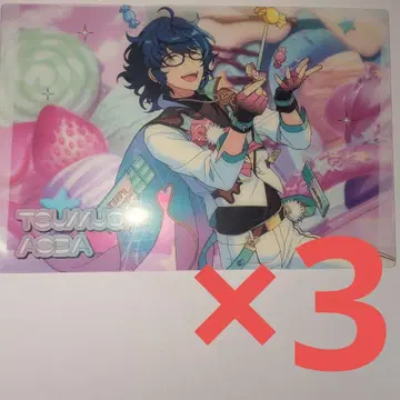 앙스타 한국 별의 연주 클리어 포스터 아오바 츠무기