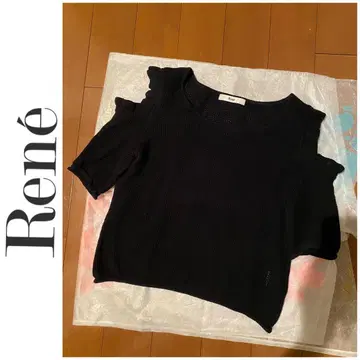 Rene 36 봄/여름 니트 반팔 오프숄더