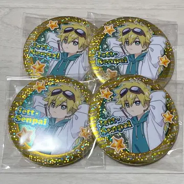 명탐정 프리큐어 big 홀로그램 캔뱃지 제트 선배